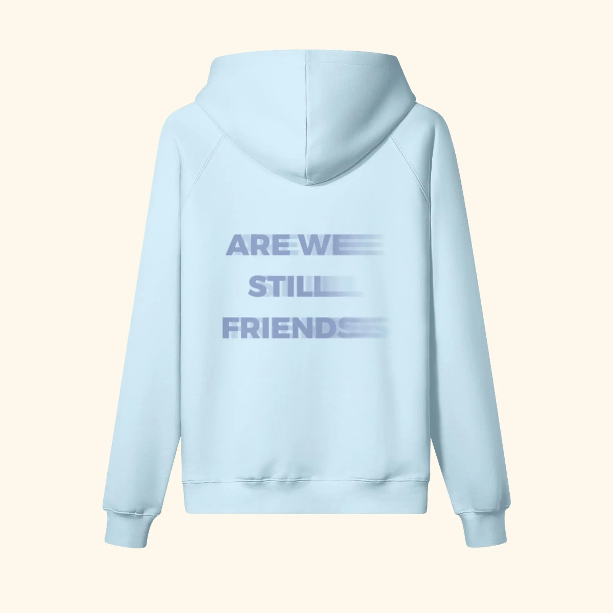 Portraits de Famille The Hoodie 2 Year Anniversary Azure Whisper Heavy Cotton Back