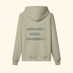 Portraits de Famille The Hoodie 2 Year Anniversary Soft Khaki Heavy Cotton Back
