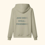 Portraits de Famille The Hoodie 2 Year Anniversary Soft Khaki Heavy Cotton Back