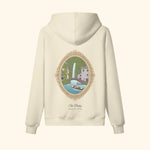 Portraits de Famille The Hoodie Bridge Off Pastel Beige Cotton Back