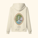 Portraits de Famille The Hoodie Bridge Off Pastel Beige Cotton Back