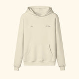 Portraits de Famille The Hoodie Bridge Off Pastel Beige Cotton Front