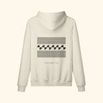 Portraits de Famille The Hoodie Legal Alien Pastel Beige Heavy Cotton Back