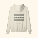 Portraits de Famille The Hoodie Legal Alien Pastel Beige Heavy Cotton Back