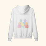 Portraits de Famille The Hoodie Logo Soft Khaki Heavy Cotton Back