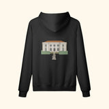 Portraits de Famille The Hoodie Palace Midnight Black Heavy Cotton Back