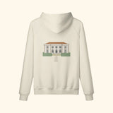 Portraits de Famille The Hoodie Palace Pastel Beige Heavy Cotton Back