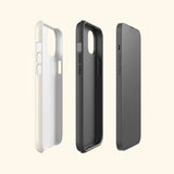 Portraits de Famille The iPhone Tough Case 14 Plus Double Layered Impact Resistant Absorbing Side