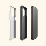 Portraits de Famille The iPhone Tough Case 15 Pro Max Durable Double Layered Impact Resistant Absorbing Side