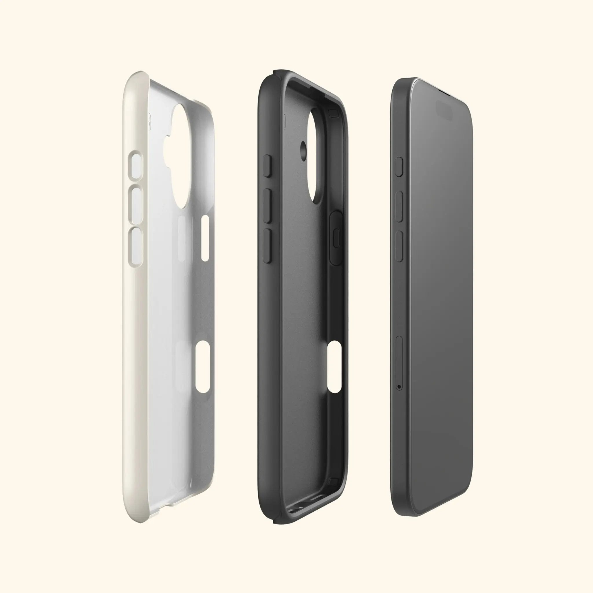 Portraits de Famille The iPhone Tough Case 16 Plus Durable Double Layered Impact Resistant Absorbing All