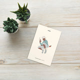 Portraits de Famille The Postcard Fly Away Matte Paper Above