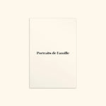 Portraits de Famille The Postcard Logo Matte Paper Front