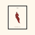 Portraits de Famille The Print Discomfort High Quality Unframed Giclee Paper Type Hahnemuehle Pearl Paper