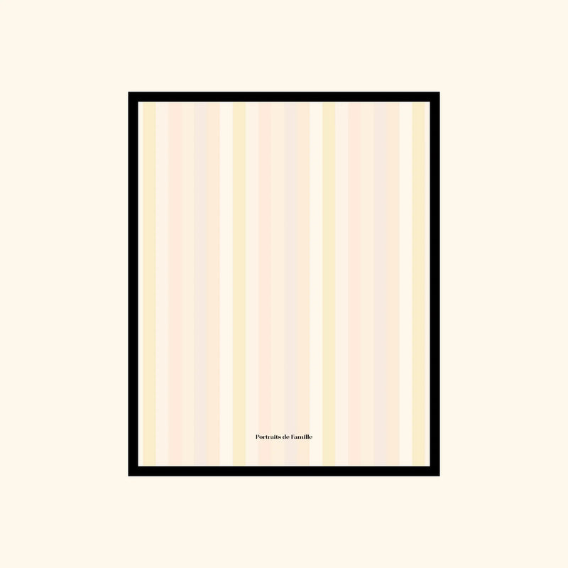 Portraits de Famille The Print Palette High Quality Unframed Giclee Paper Type Hahnemuehle Pearl Paper