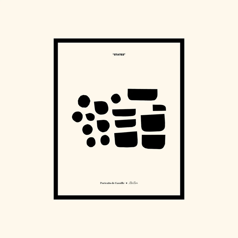 Portraits de Famille The Print Pieces High Quality Unframed Giclee Paper Type Hahnemuehle Pearl Paper