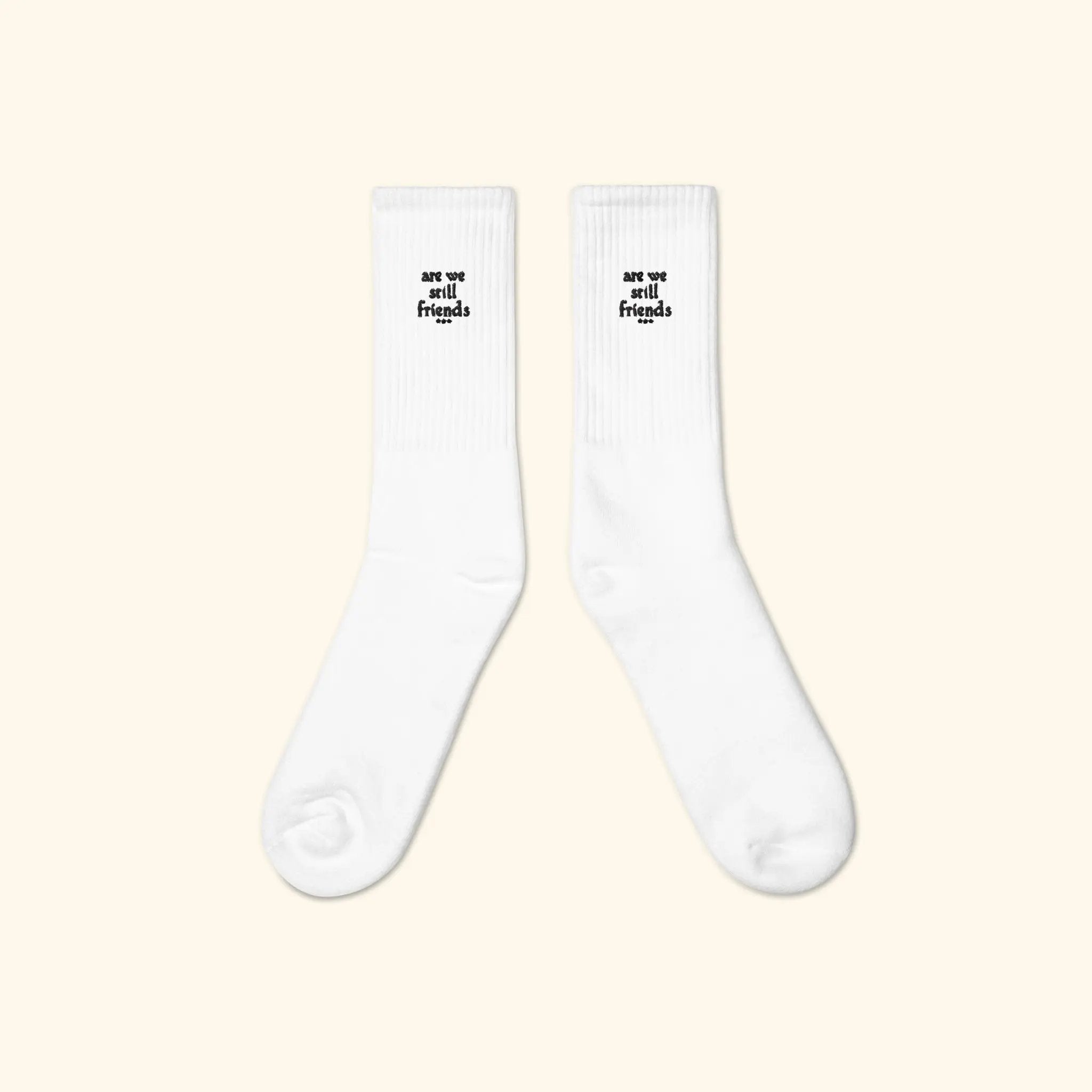 Portraits de Famille The Socks Amigos White Premium Cotton Sides