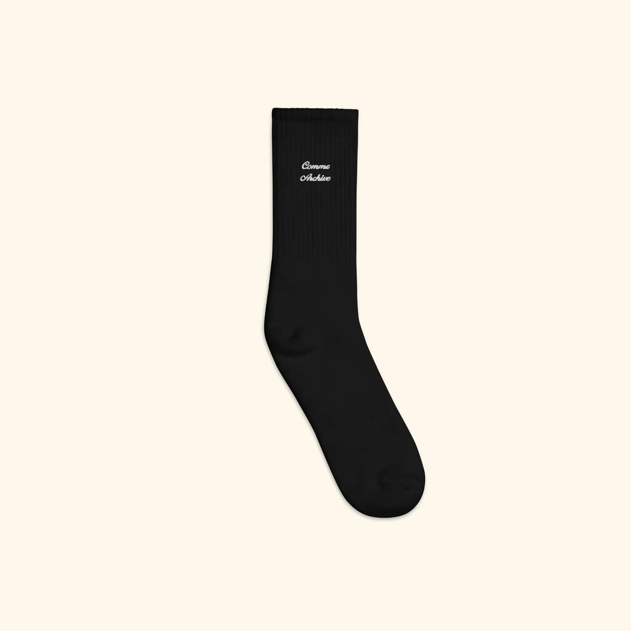 Portraits de Famille The Socks Archive Black Premium Cotton Side