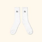 Portraits de Famille The Socks Archive White Premium Cotton Sides