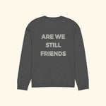 Portraits de Famille The Sweater Question Charcoal Gray Heavy Cotton Back