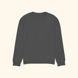 Portraits de Famille The Sweater Question Charcoal Gray Heavy Cotton Front