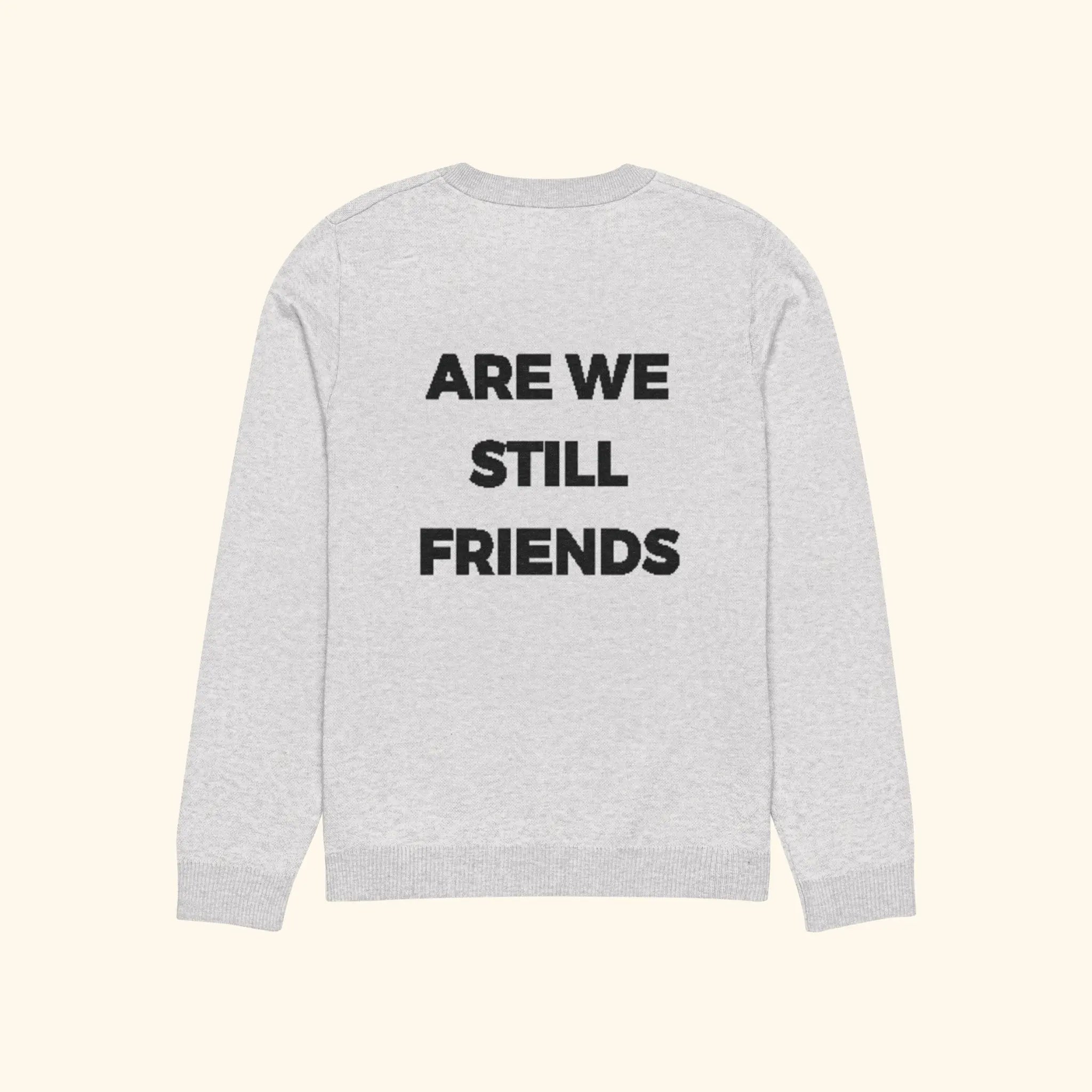 Portraits de Famille The Sweater Question Pale Drift Heavy Cotton Back