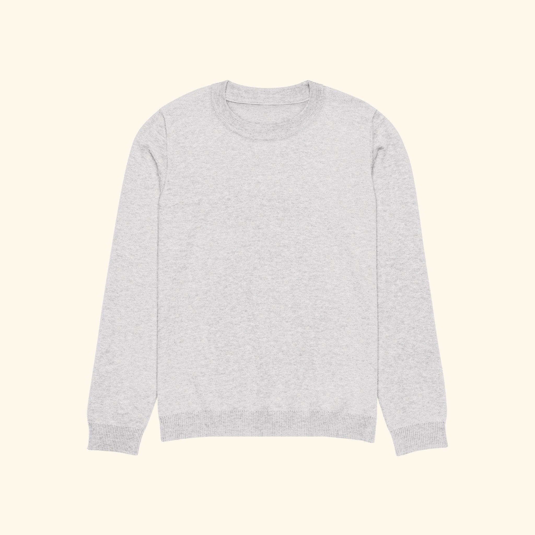 Portraits de Famille The Sweater Question Pale Drift Heavy Cotton Front