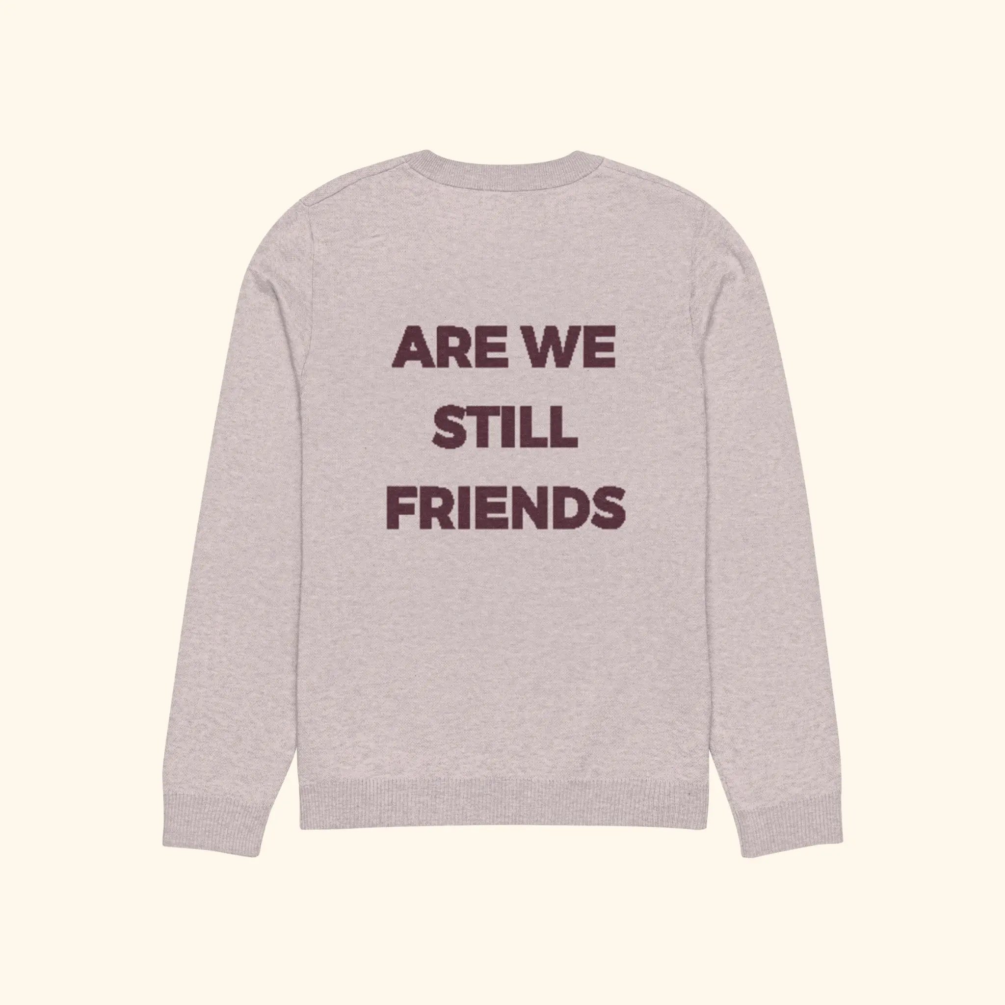 Portraits de Famille The Sweater Question Rose Blush Heavy Cotton Back