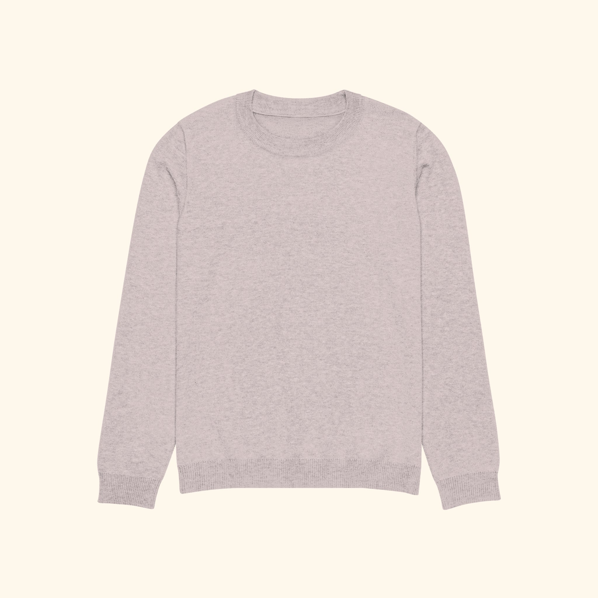 Portraits de Famille The Sweater Question Rose Blush Heavy Cotton Front
