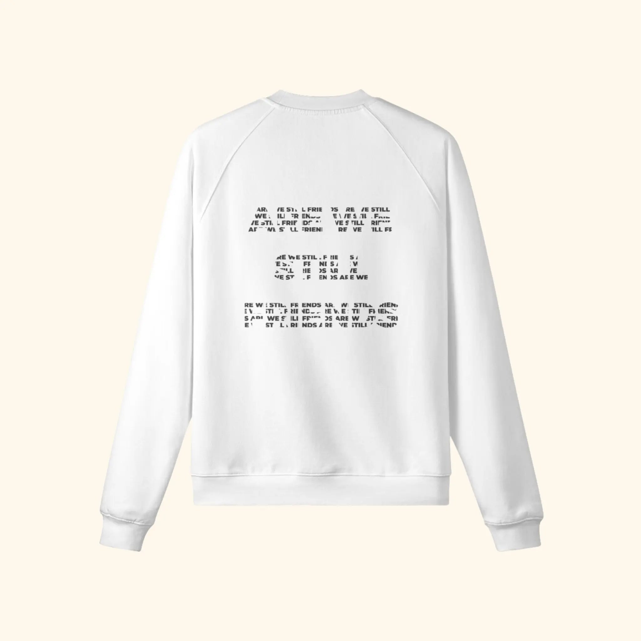 Portraits de Famille The Sweatshirt 1 Year Anniversary Off White Heavy Cotton Back