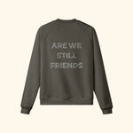 Portraits de Famille The Sweatshirt 1 Year Anniversary Stone Gray Heavy Cotton Back