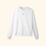 Portraits de Famille The Sweatshirt Blooming Off White Heavy Cotton Front