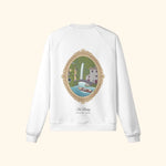 Portraits de Famille The Sweatshirt Bridge Off White Heavy Cotton Back