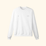 Portraits de Famille The Sweatshirt Bridge Off White Heavy Cotton Front