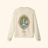 Portraits de Famille The Sweatshirt Bridge Pastel Beige Heavy Cotton Back