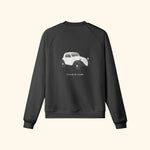 Portraits de Famille The Sweatshirt Drive Midnight Black Heavy Cotton Back