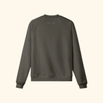 Portraits de Famille The Sweatshirt Logo Archive Stone Gray Heavy Cotton Back