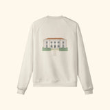 Portraits de Famille The Sweatshirt Palace Pastel Beige Heavy Cotton Back