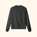 Portraits de Famille The Sweatshirt PdF Midnight Black Heavy Cotton Back