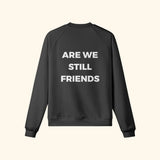 Portraits de Famille The Sweatshirt Question Midnight Black Heavy Cotton Back