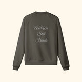 Portraits de Famille The Sweatshirt Vibes Stone Gray Heavy Cotton Back