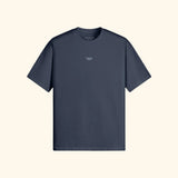 Portraits de Famille The Tee 1 Year Anniversary Harbor Blue Heavy Cotton Front