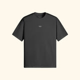Portraits de Famille The Tee 1 Year Anniversary Midnight Black Heavy Cotton Front