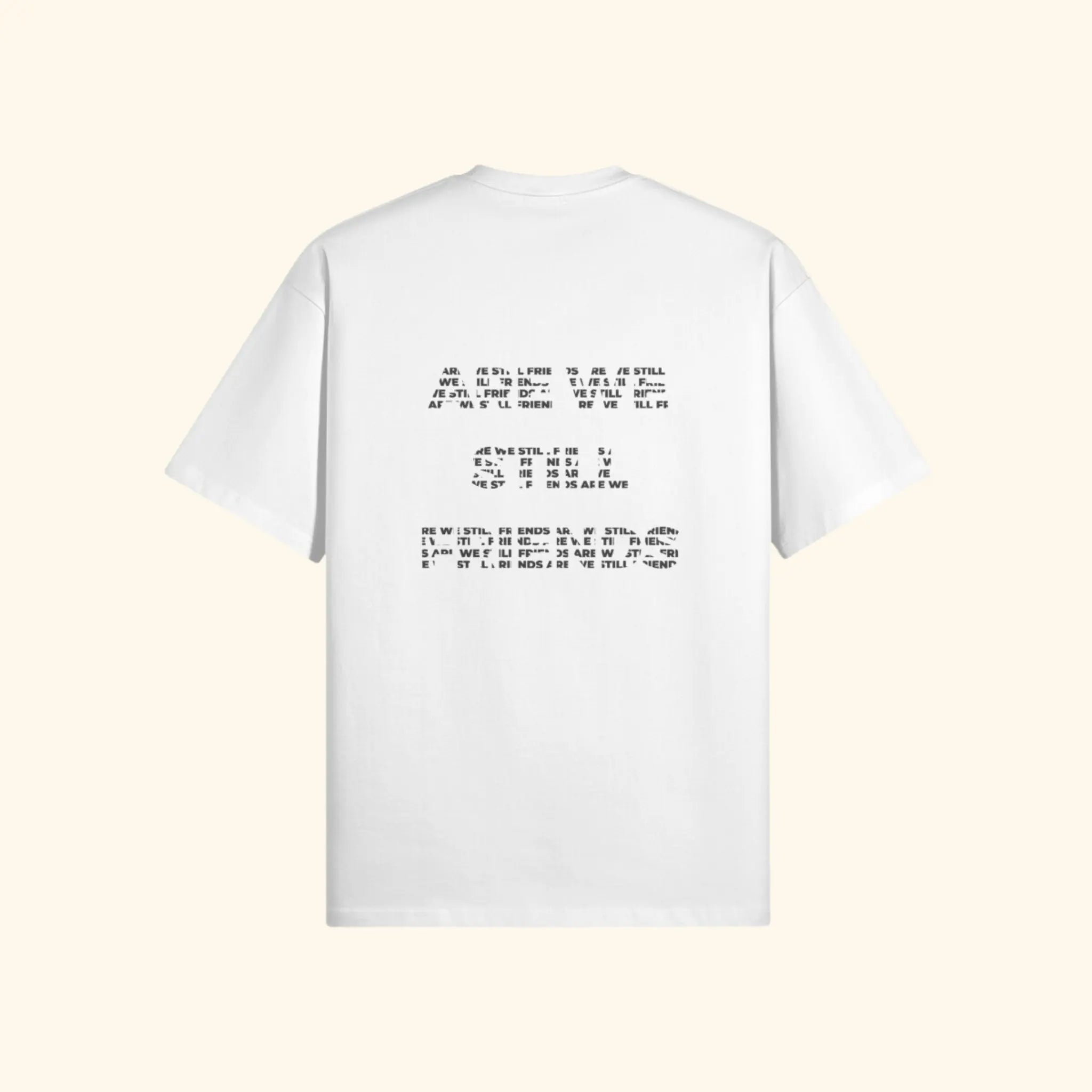 Portraits de Famille The Tee 1 Year Anniversary Off White Heavy Cotton Back