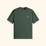 Portraits de Famille The Tee 2 Year Anniversary Forest Green Heavy Cotton Front