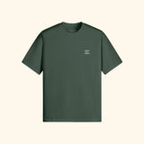 Portraits de Famille The Tee 2 Year Anniversary Forest Green Heavy Cotton Front