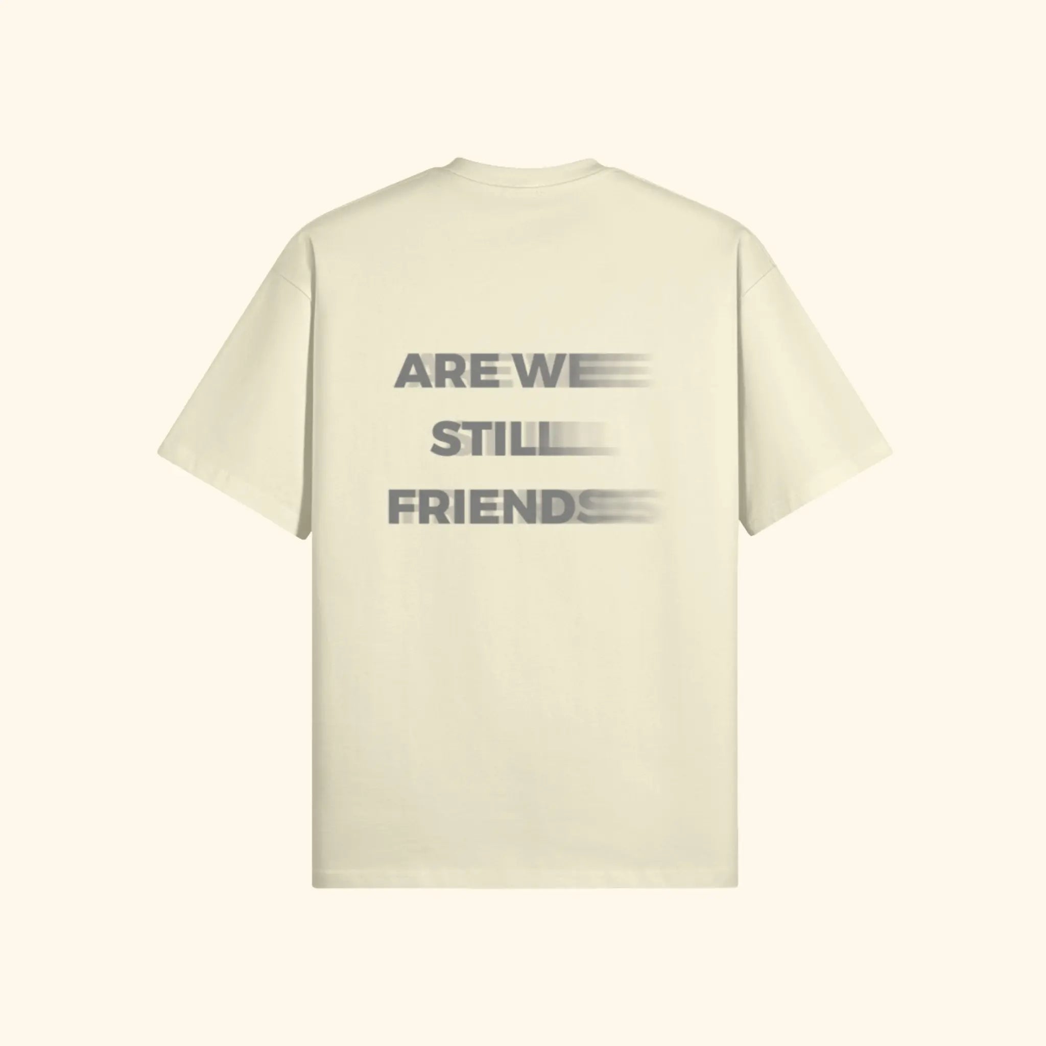 Portraits de Famille The Tee 2 Year Anniversary Pastel Cream Heavy Cotton Back