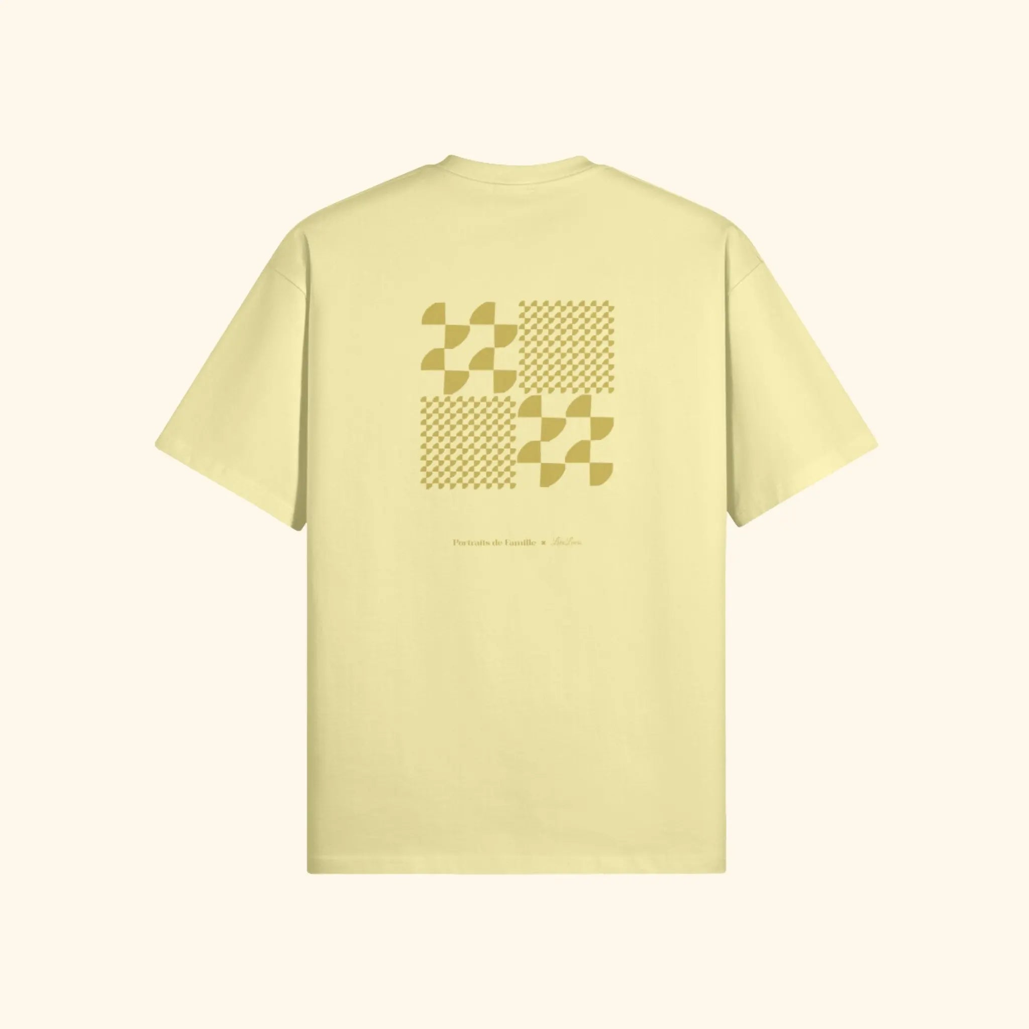 Portraits de Famille The Tee Alien Lemonade Heavy Cotton Back