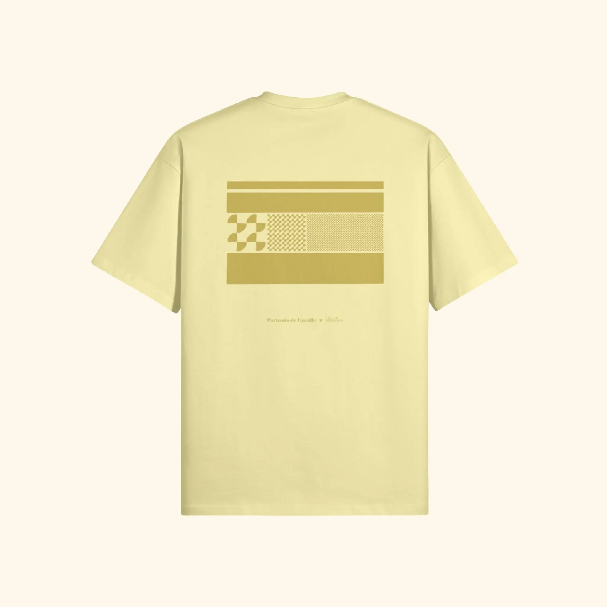 Portraits de Famille The Tee Anon Lemonade Heavy Cotton Back