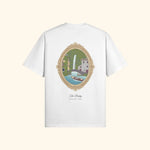 Portraits de Famille The Tee Bridge Off White Heavy Cotton Back