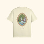 Portraits de Famille The Tee Bridge Pastel Cream Heavy Cotton Back